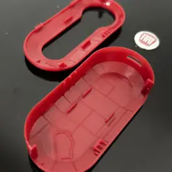 1x FIAT 500 ROT Funkschlüssel LOGO COVER + Touch Autoschlüssel Fahrzeugschlüssel Schlüssel Fernbedienung Gehäuse Tasten – Bild 7