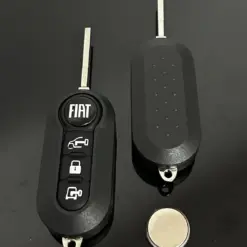 1x FIAT Transporter Ducato Funkschlüssel LOGO Batterie Autoschlüssel Fahrzeugschlüssel Schlüssel Fernbedienung – Bild 6