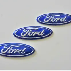 1x FORD Aufkleber 3D Schlüssellogo 21x8mm Emblem Schriftzug selbstklebend – Bild 3