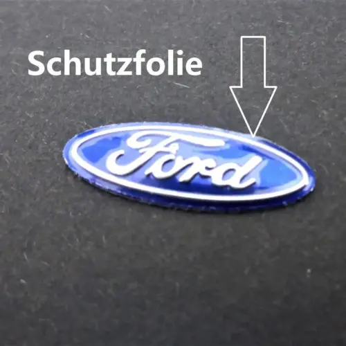 Alternative view of 1x FORD original Aufkleber 3D Schlüssellogo 24x10mm Emblem Schriftzug Logo selbstklebend