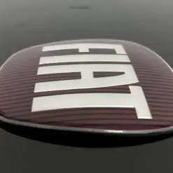 Alternative view of 1x für FIAT Plakette 90mm Emblem Punto 500 Schriftzug LOGO 9cm für viele Modelle geeignet