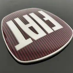1x für FIAT Plakette 90mm Emblem Punto 500 Schriftzug LOGO 9cm für viele Modelle geeignet – Bild 3