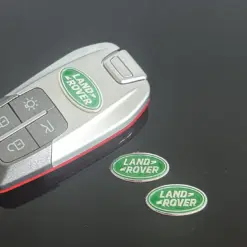 1x für LAND ROVER Schlüssel 24mm Aufkleber ALU Schlüssellogo Emblem Schriftzug LOGO für Range Rover – Bild 5