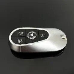 1x für MERCEDES Funkschlüssel mit Emblem Gehäuse Autoschlüssel Fahrzeugschlüssel Schlüssel Fernbedienung – Bild 4