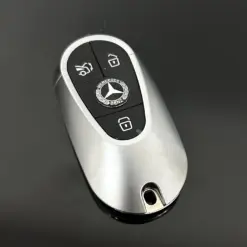 1x für MERCEDES Funkschlüssel mit Emblem Gehäuse Autoschlüssel Fahrzeugschlüssel Schlüssel Fernbedienung – Bild 5