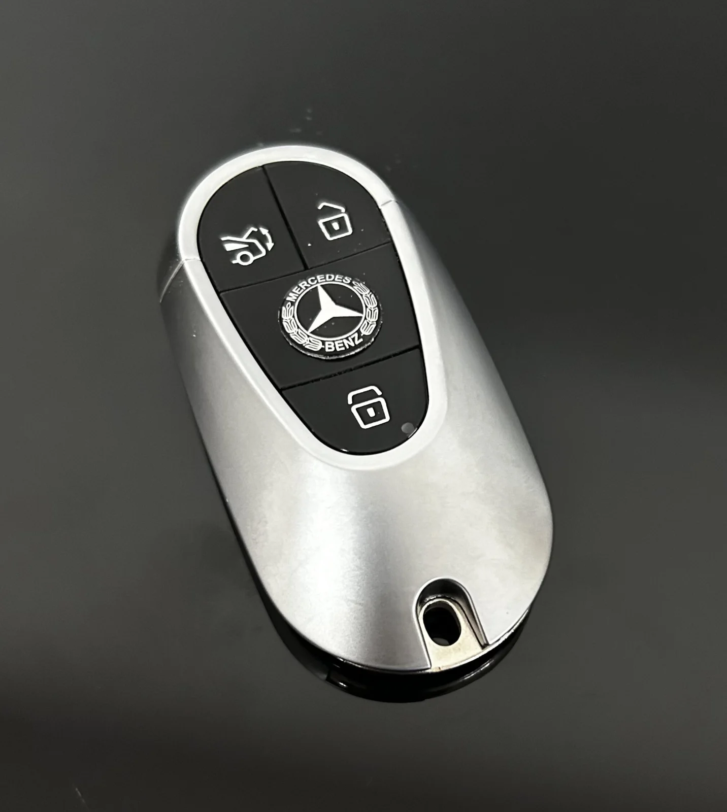 1x für MERCEDES Funkschlüssel mit Emblem Gehäuse Autoschlüssel Fahrzeugschlüssel Schlüssel Fernbedienung – Bild 5