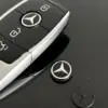 1x für MERCEDES Schlüsselemblem für Gehäuse wie abgebildet glänzend schwarz Schlüssellogo Emblem Schriftzug LOGO Stern