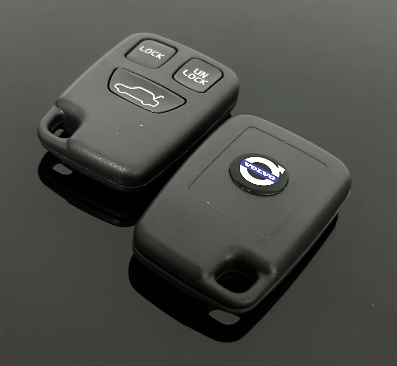 1x für VOLVO 3 Tasten Schlüsselgehäuse + Emblem Fernbedienung Gehäuse Autoschlüssel S40 S60 S70 S80 S90 V40 V70 V90 XC70 XC90 – Bild 4