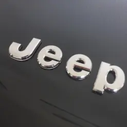 Alternative view of 1x Jeep NEU Emblem Metall Schriftzug Logo Chrysler original Plakette
