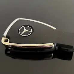1x MERCEDES Funkschlüssel ORIGINAL mit Logo Gehäuse Autoschlüssel Fahrzeugschlüssel – Bild 2
