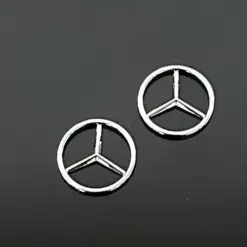 Alternative view of 1x MERCEDES Schlüssel 14mm Schlüssellogo Emblem Schriftzug LOGO original Stern