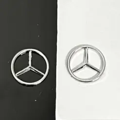 1x MERCEDES Schlüssel 14mm Schlüssellogo Emblem Schriftzug LOGO original Stern – Bild 4
