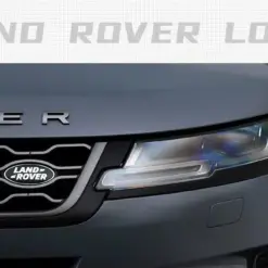 Alternative view of 1x neu LAND ROVER Grill Emblem 8,6 x 4,3cm grün/gold Emblem Schriftzug Logo LR053190G
