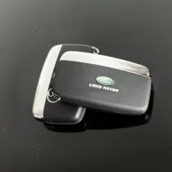 1x NEU Range Land Rover EDITION Schlüsselgehäuse 4 Tasten Metall Kunststoff schwarz mit Logo Emblem – Bild 4