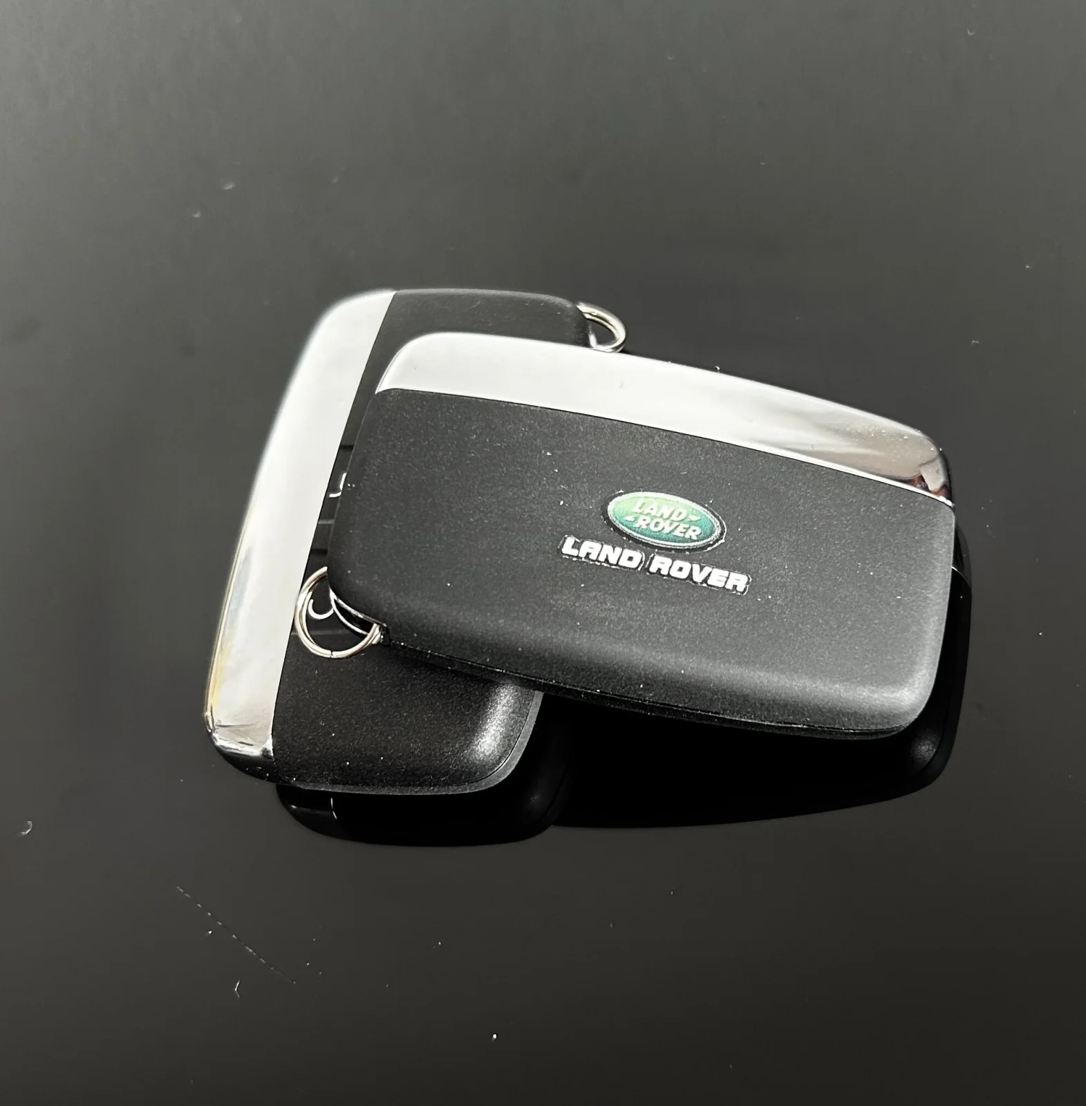 1x NEU Range Land Rover EDITION Schlüsselgehäuse 4 Tasten Metall Kunststoff schwarz mit Logo Emblem – Bild 4