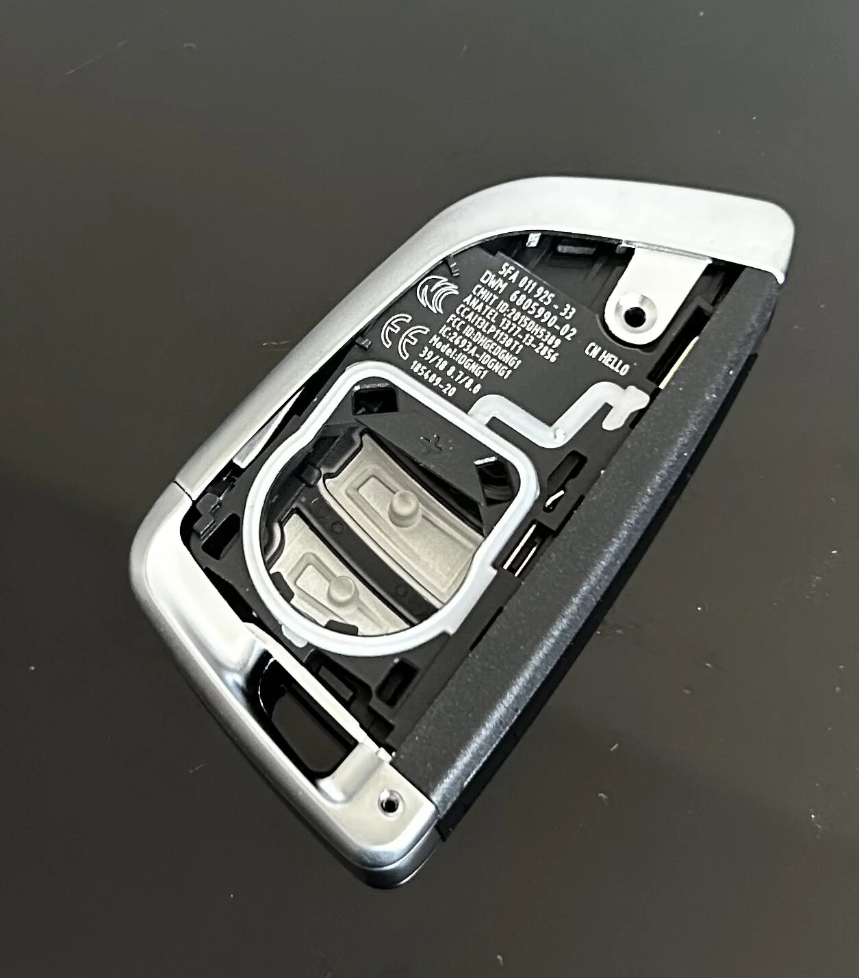 1x NEU Schlüssel Gehäuse 4 Tasten mit EMBLEM für BMW METALL 3 5 6 8 X3 X4 X5 X7 G-Serie G21 G20 G31 G30 – Bild 7