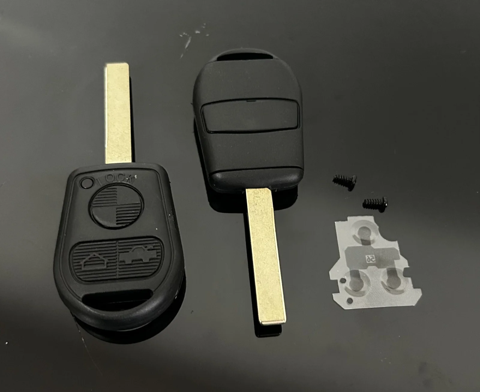 1x NEU Schlüsselgehäuse 3 Tasten für BMW E31 E32 E34 E36 E38 E39 E46 Z3 – Bild 5