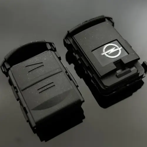 Alternative view of 1x OPEL 2 Tasten Sender Fernbedienung mit LOGO Schlüssel Gehäuse Autoschlüßelhülle Corsa C Meriva Combo Tigra Astra