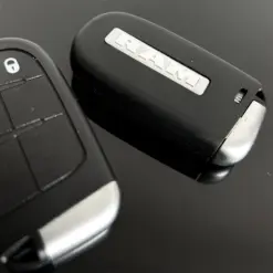 1x RAM Challenger Chrysler Jeep Dodge Schlüsselgehäuse mit Emblem Logo 3 Tasten Autoschlüssel – Bild 4