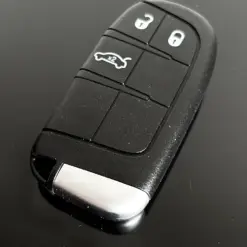 1x RAM Challenger Chrysler Jeep Dodge Schlüsselgehäuse mit Emblem Logo 3 Tasten Autoschlüssel – Bild 6