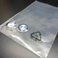 2 für BMW Aufkleber 3D 11mm Schlüssellogo Emblem Schriftzug selbstklebend 1er 3 5 6 7 und weiteren Modellen auch X – Bild 4