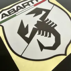 Alternative view of 250mm Abarth 500 595 695 Schild 25cm Emblem Logo Schriftzug Aufkleber