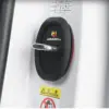 2x Abarth Türgummi Schlossgummi Dichtung links und rechts Abdeckung Schutz