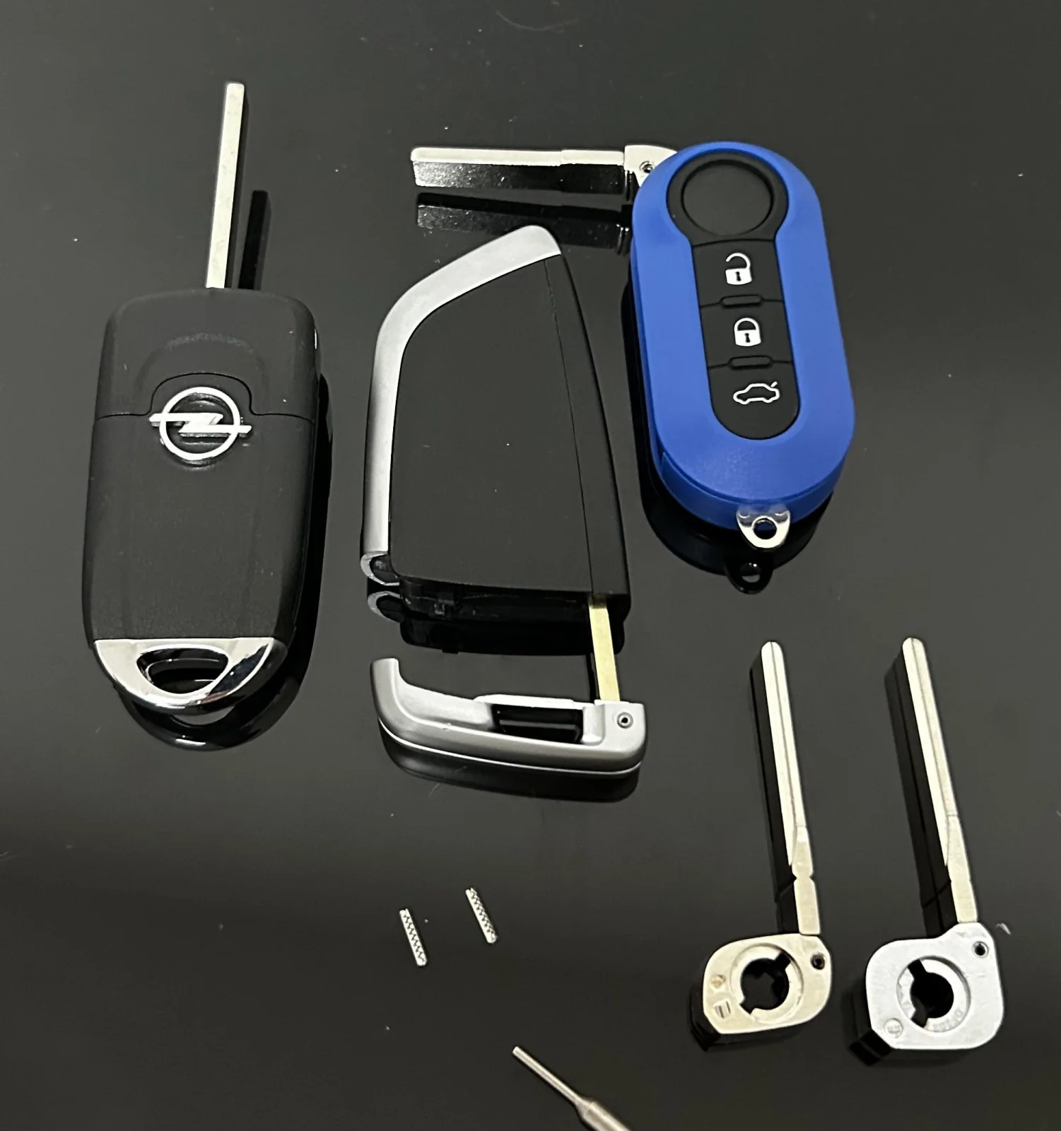 2x Ersatz für Klappschlüssel Bart Spannstift Splint Stift für OPEL Autoschlüssel Schlüsselrohling auswechseln erneuern Schlüsselstift – Bild 6