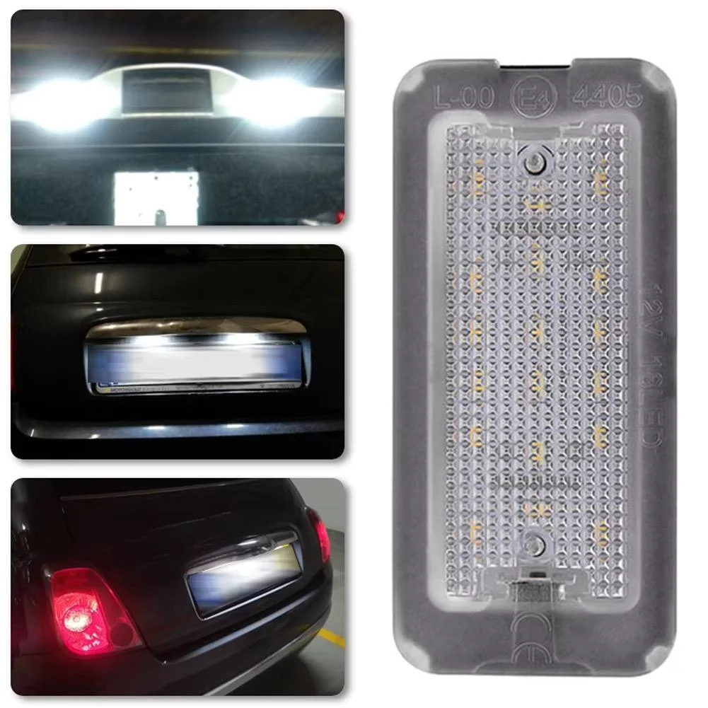 2x LED Kennzeichenbeleuchtung für Fiat Abarth 500 595 695 312 500c 595c 695c Leuchte Beleuchtung hinten 51800482 – Bild 7