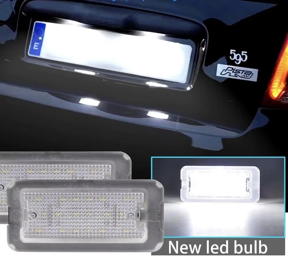 2x LED Kennzeichenbeleuchtung für Fiat Abarth 500 595 695 312 500c 595c 695c Leuchte Beleuchtung hinten 51800482 – Bild 9