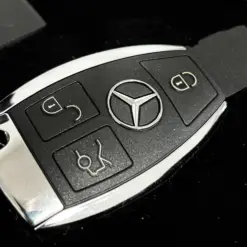2x MERCEDES BOX Funkschlüssel AMG + ELEKTRONIK Gehäuse Autoschlüssel Fahrzeugschlüssel Schlüssel Fernbedienung – Bild 5
