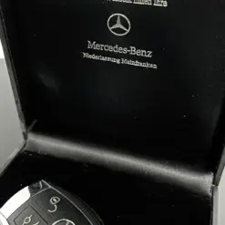 2x MERCEDES BOX Funkschlüssel AMG + ELEKTRONIK Gehäuse Autoschlüssel Fahrzeugschlüssel Schlüssel Fernbedienung – Bild 3