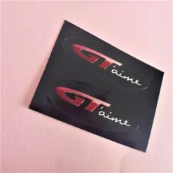 2x OPEL GT àime 50x18mm ORIGINAL Emblem Schriftzug selbstklebend Aufkleber – Bild 5