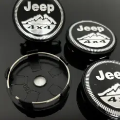 4x 56mm für JEEP 4x4 Felgendeckel Nabenkappen Rad Felgenkappen Nabendeckel Kappe – Bild 3