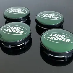 4x 60/56mm für Range Land Rover GRÜN silber Felgendeckel Nabenkappen Radkappe Felgenkappen Nabendeckel Kappe – Bild 3