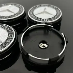 Alternative view of 4x für Mercedes 56mm Radkappe Raddeckel Felgenabdeckung Kappen Nabenabdeckung für Alufelgen