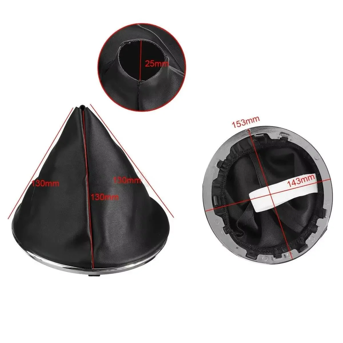ABARTH 500 Schaltbalg Staubschutz Schalthebel Gangschaltung Manschette Sack 50295325 – Bild 11