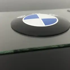 BMW Rarität GLASSCHILD Aufsteller Logo Schild Emblem Schriftzug Plakette – Bild 2