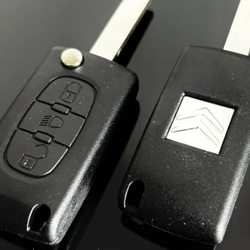 CITROEN 3 Tasten Funkschlüssel LOGO Autoschlüssel Fahrzeugschlüssel Schlüssel Fernbedienung