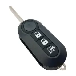 Ersatz Schlüsselgehäuse 3-Tasten für Fiat Peugeot Citroën – ohne Elektronik