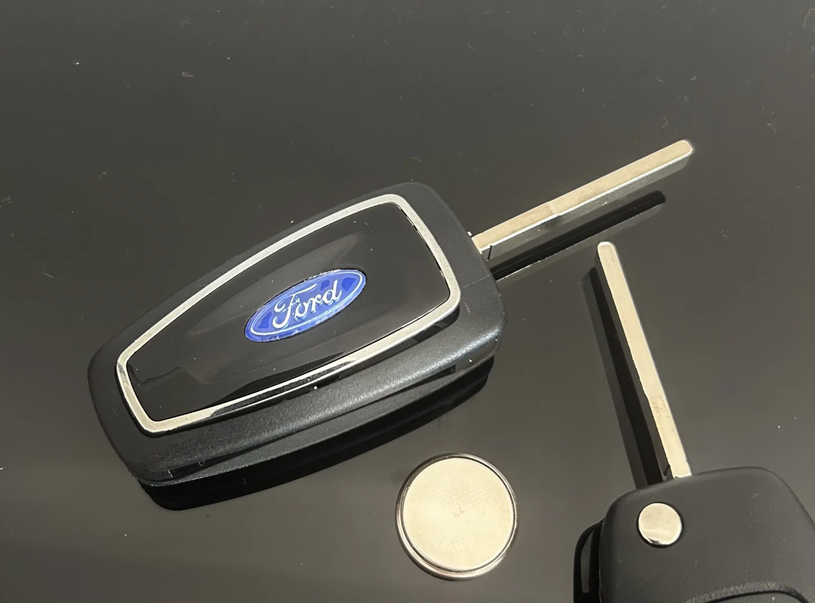 FORD Schlüsselgehäuse ORIGINAL + Ford Logo Emblem Schlüssel Rohling Focus Fusion Mondeo Kuka uva... – Bild 4
