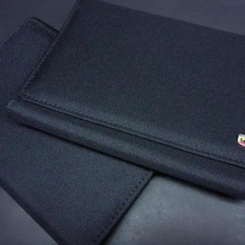 fĂĽr ABARTH Bordmappe HĂĽlle Tasche ORIGINAL Aufbewahrungstasche Serviceheftordner