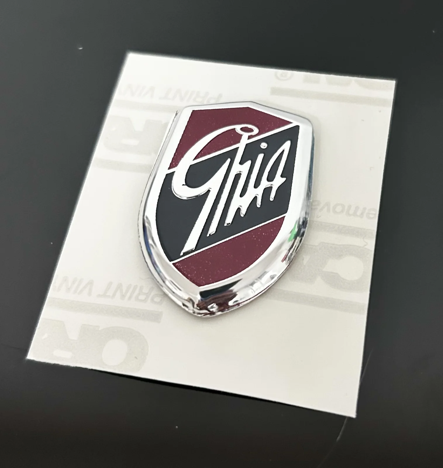 für Ford Ghia Emblem NEU alle Modelle Logo 45mm Kotflügelemblem 4M5AA001B58AB