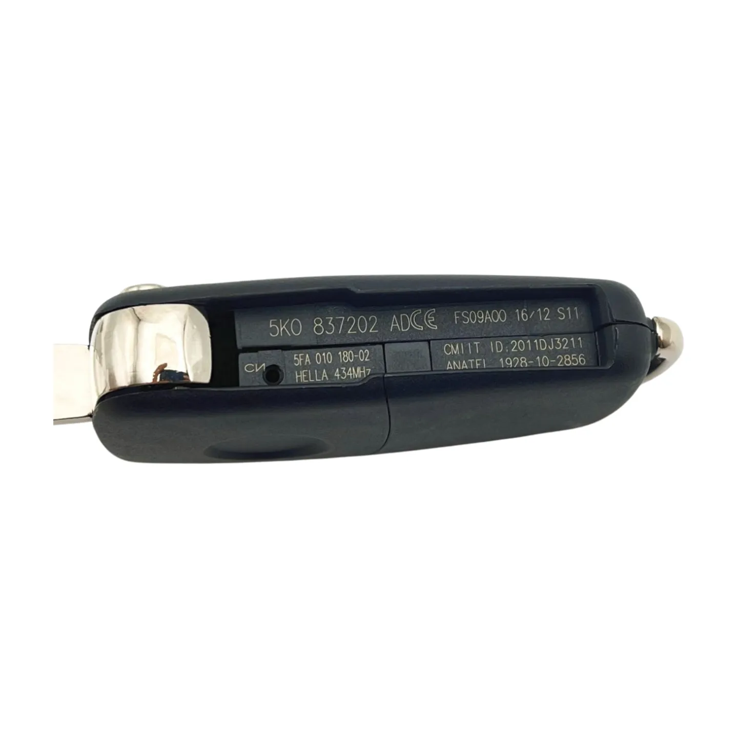 Für VW Schlüssel 3-Tasten 434 MHz – mit ID48 Chip – 5K0837202AD für Golf Polo Jetta T5 – Bild 5