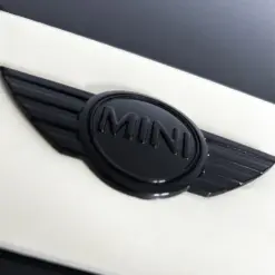 MINI Cooper Emblem 115mm schwarz glänzend Logo Schild METALL Motorhaube Heckdeckel Klappe – Bild 9