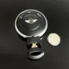 MINI original Schlüsselgehäuse Silber matt + Emblem Schlüssel Rohling BMW R56 R57 R58 Cabrio R60 R61 Clubman Countryman