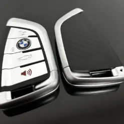 NEU Schlüssel Gehäuse 4 Tasten EDITION Carbondesign mit EMBLEM für BMW 3 5 6 8 X3 X4 X5 X7 G21 G20 G31 G30 – Bild 10