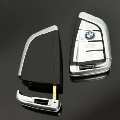 NEU Schlüssel Gehäuse 4 Tasten mit EMBLEM für BMW METALL 3 5 6 8 X3 X4 X5 X7 G-Serie G21 G20 G31 G30 – Bild 6