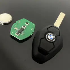 NEU Schlüsselgehäuse 3 Tasten + ELEKTRONIK BMW Z3 Z4 X3 X5 M5 325i E38 E39 E46 – Bild 4