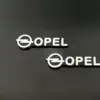 OPEL 3D Aluschild 30x8mm Lenkrad Amatur Spiegel Aufkleber SPEAKER Logo Emblem